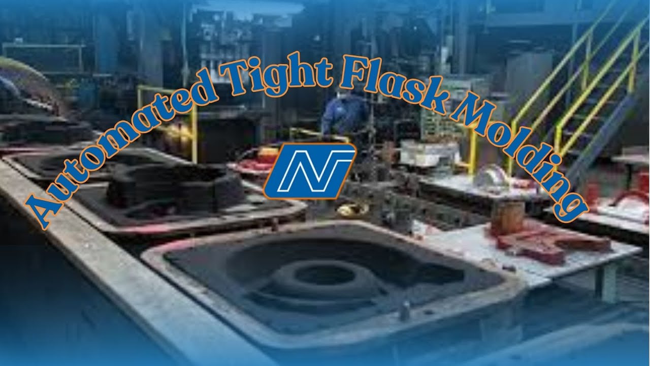 Northern Iron and Machine Osborn Automated Tight Flask Molding Machine for Iron Castings.