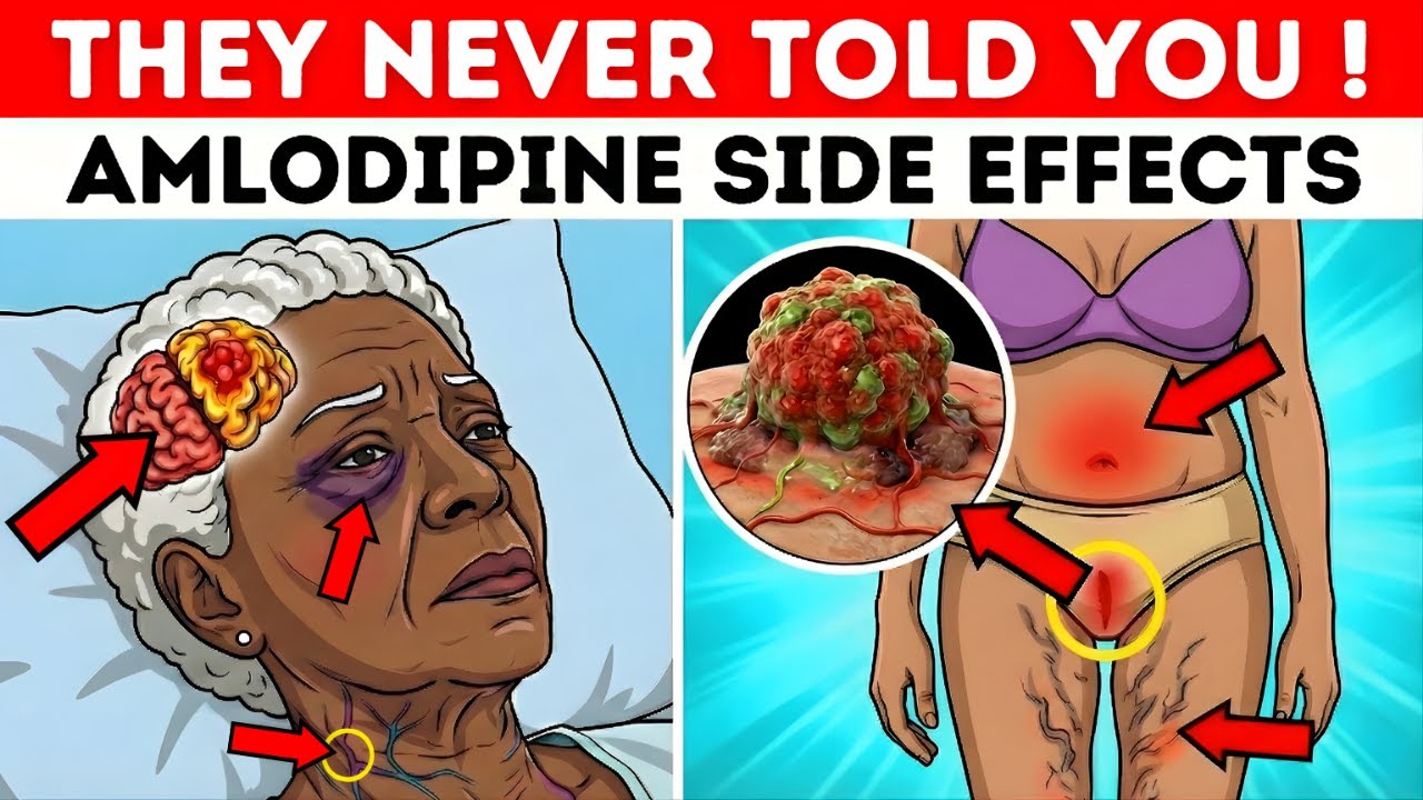 OVER 60? 12 Dangerous Side Effects of Amlodipine You Should NEVER Ignore!
