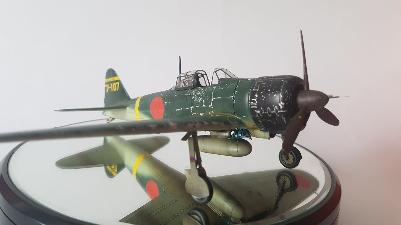 Hasegawa 1/48 A6M2b Zero (Покраска набора)