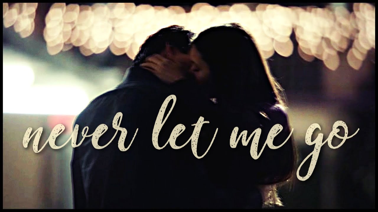 never let me go | damon&elena.
