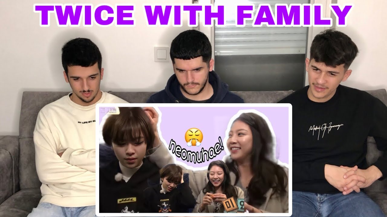 FNF Reacting to Twice Moments With Their Families | TWICE REACTION