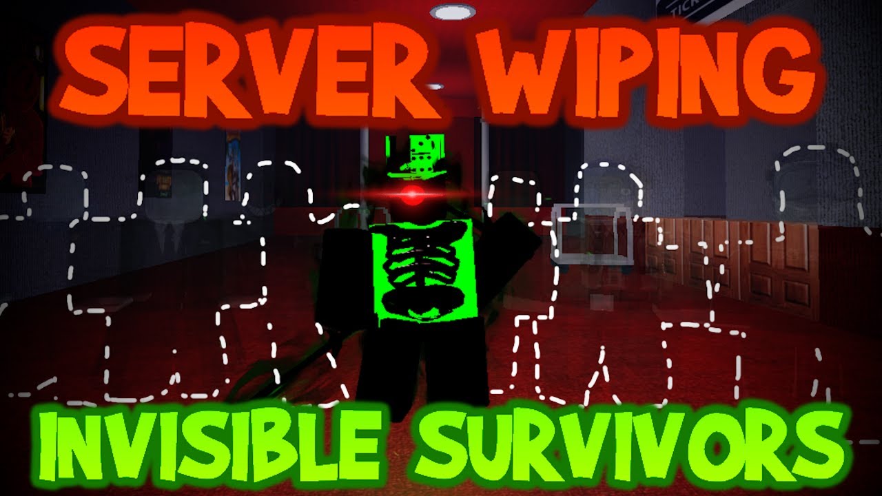 SERVER WIPING INVISIBLE SURVIVORS (Forsaken Roblox)