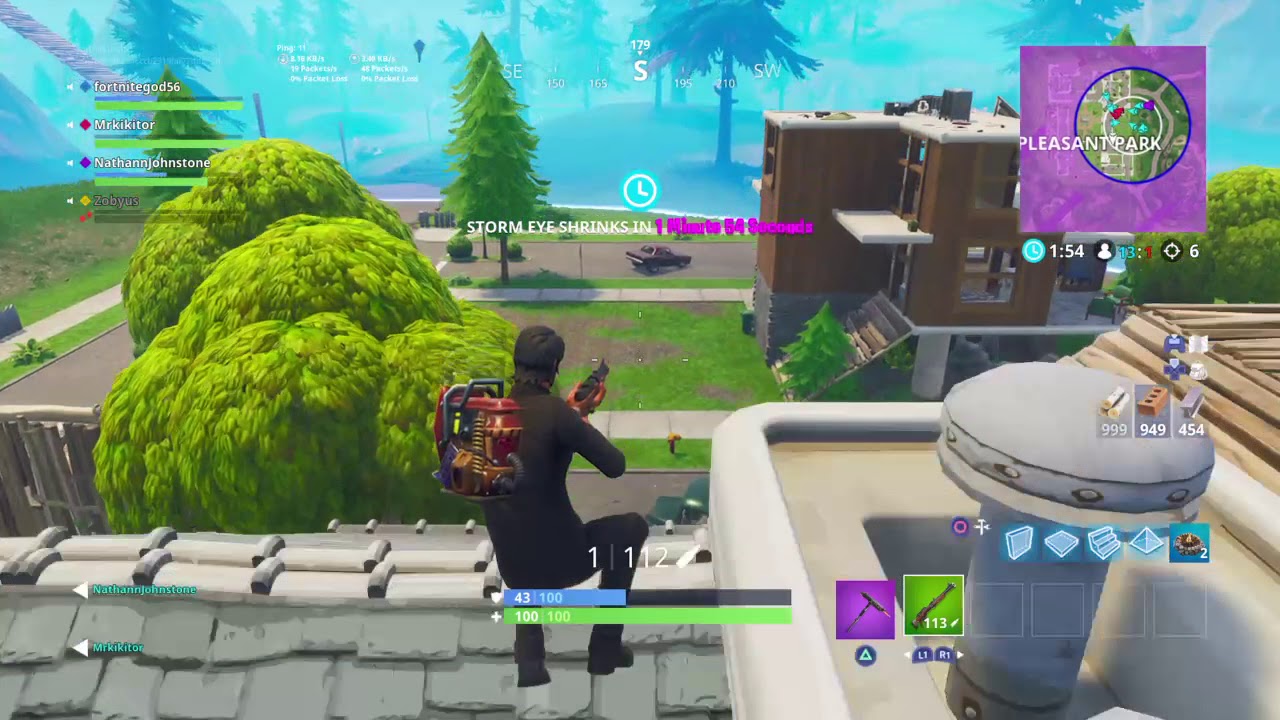 Fortnite battle royale alia heaps 6 kill w