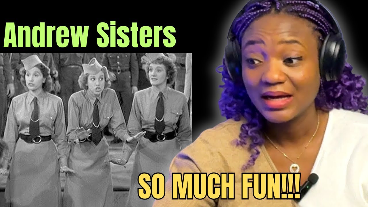 Я в восторге!..Слышу впервые | The Andrew Sisters — Woogie Boogie РЕАКЦИЯ