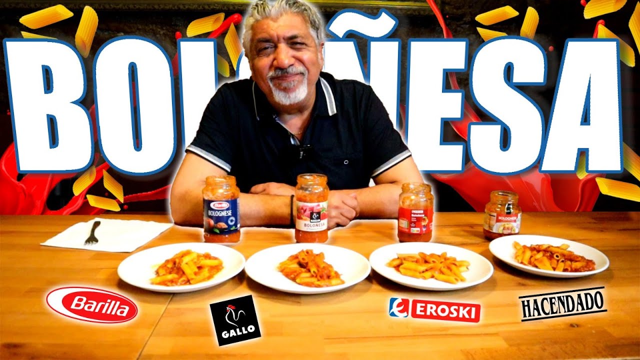 ¿Cuál es la MEJOR SALSA BOLOÑESA del SUPERMERCADO? | Pino Prestanizzi
