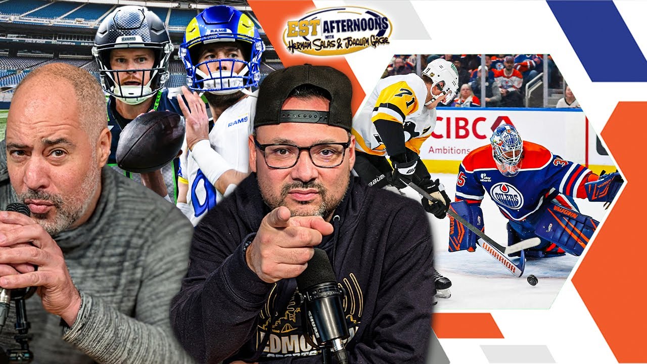 Oilers Thrashed By Pens, Caps Tomorrow | NFL Preview | EST Afternoons | 01-23-26