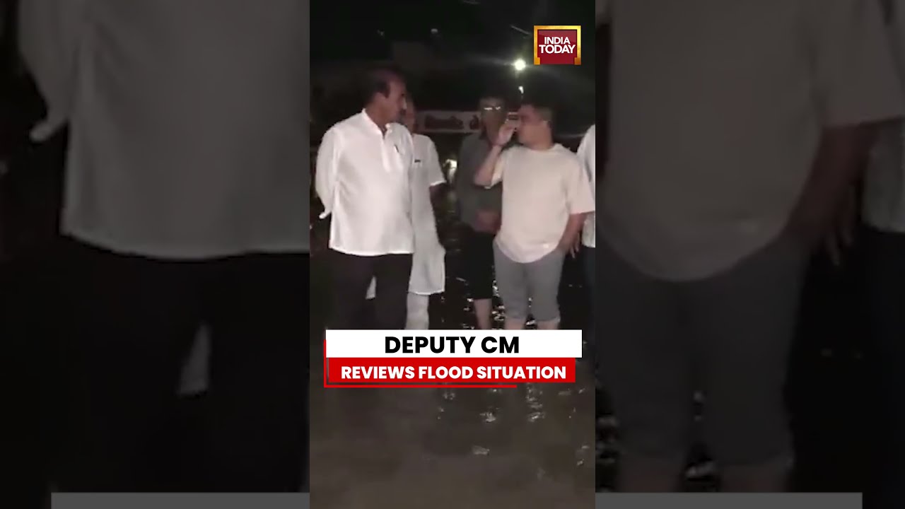 Gujarat Deputy CM Harsh Sanghvi  Inspects Rain-Hit Navsari, Valsad Amid Flooding