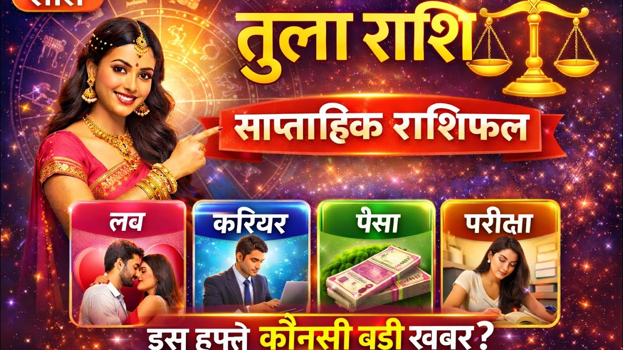 तुला राशि ♎️ साप्ताहिक राशिफल | Libra Weekly Horoscope collective Love, Career, Money & Health