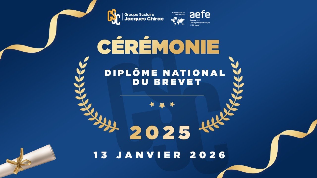 GSJC Cérémonie de remise des diplômes de brevet 2024-2025