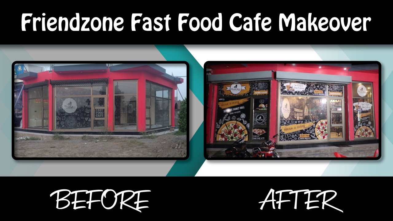 Cafe Makeover | Friendzone Fast Food Cafe