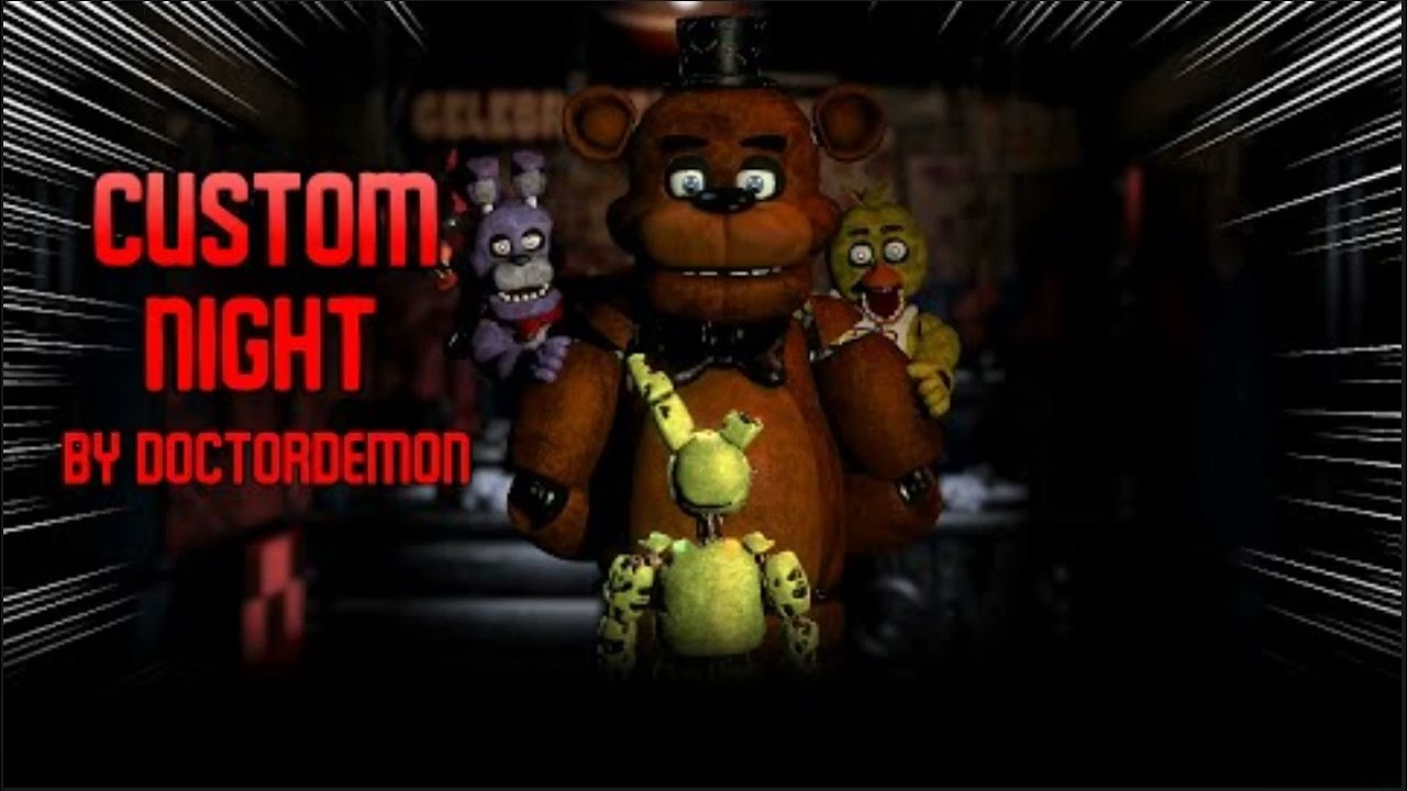 (REUPLOAD; AUDIO ONLY) FNF Custom Night (Triple Trouble FNAF Mix) - Foozbear (Prev. 