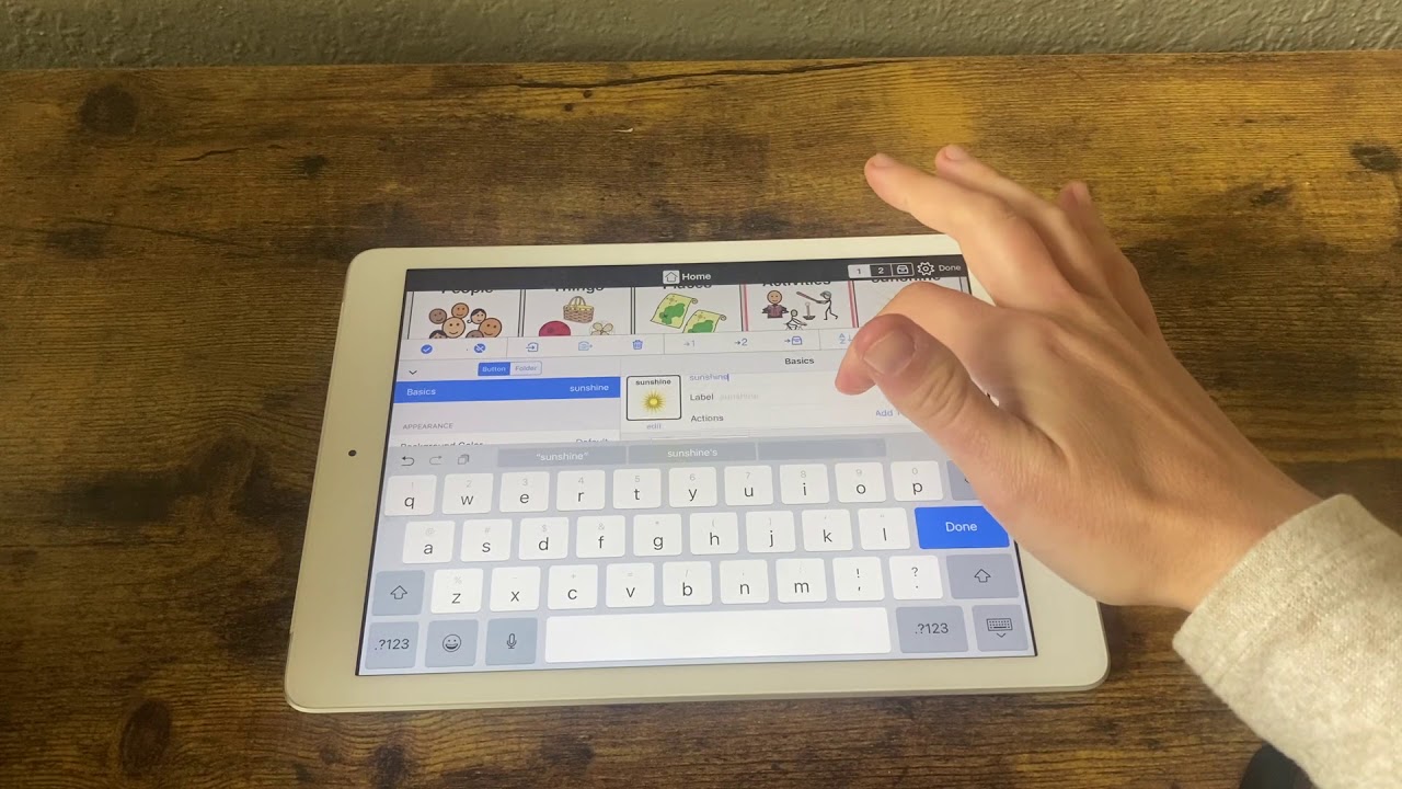 Adding a Word in ProLoQuo2Go
