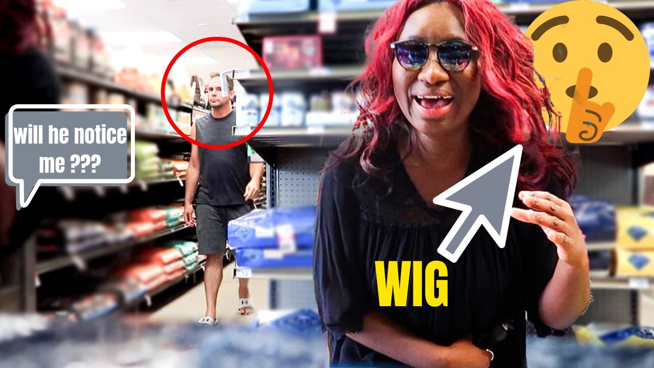 Wearing A Wig In Public To See if My Husband Notices Me...