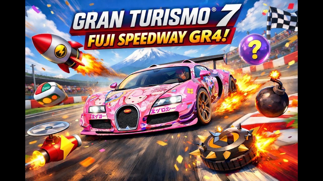 Gran Turismo 7 CHAOS SUR FUJI on s'est trompé de jeu