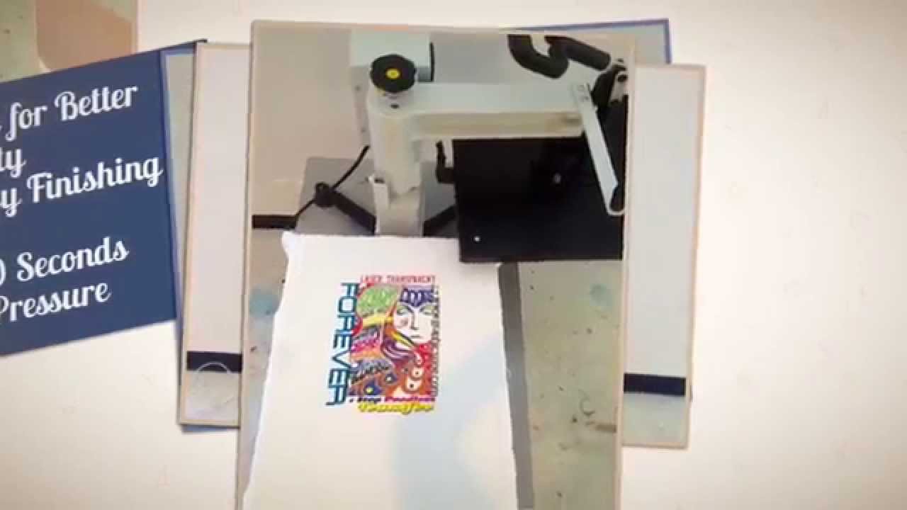 T-Shirt Transfer in 60 Seconds with OKI C831-TS and Forever Laser Transparent