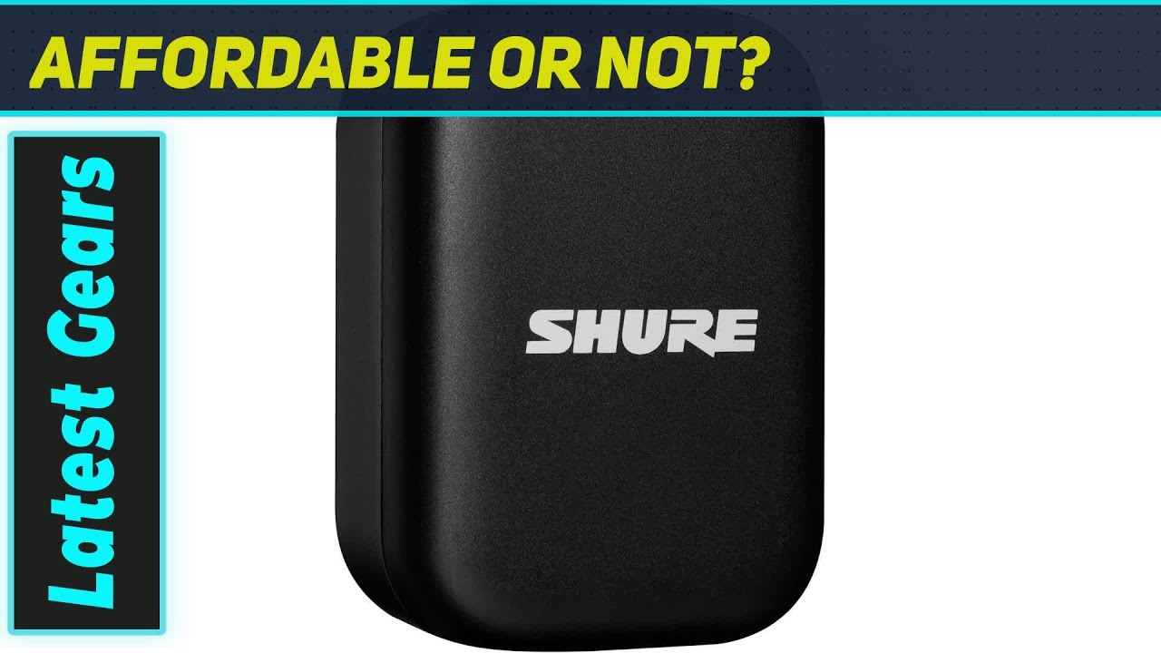 Shure AMV-Charge: The Ultimate MoveMic Charging Case!