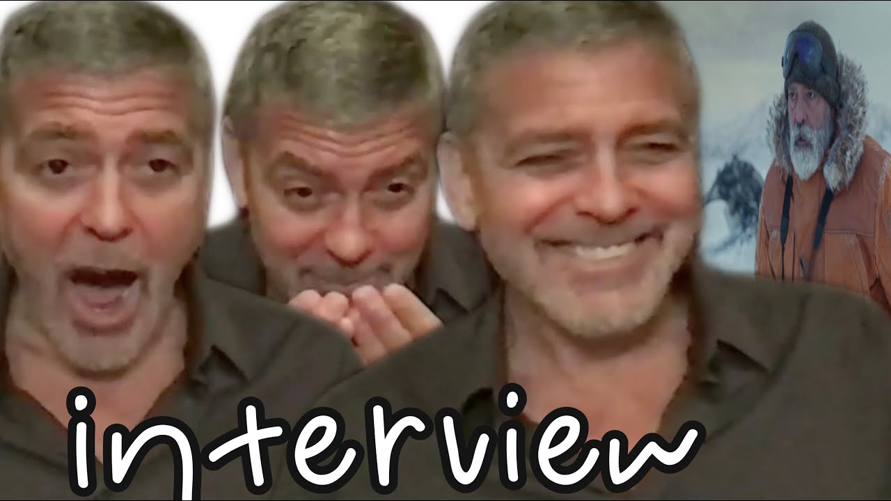 GEORGE CLOONEY IS TEACHING HIS KIDS TO PRANK WIFE AMAL (and it's messy!) THE MIDNIGHT SKY INTERVIEW