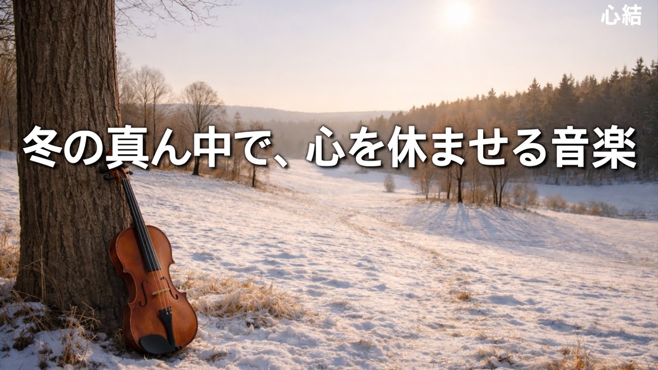 冬の真ん中で、心を休ませる音楽