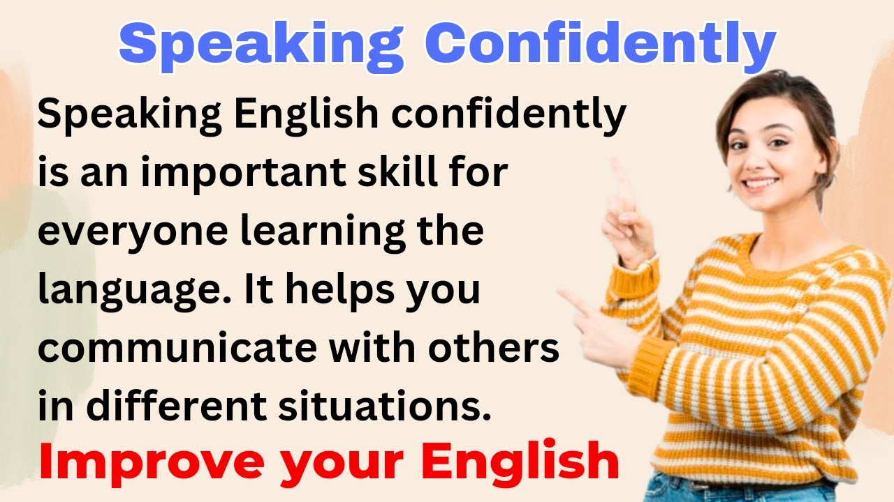 Speak English Confidently | Improve your English | Everyday Speaking | Level 1 | Shadowing Method