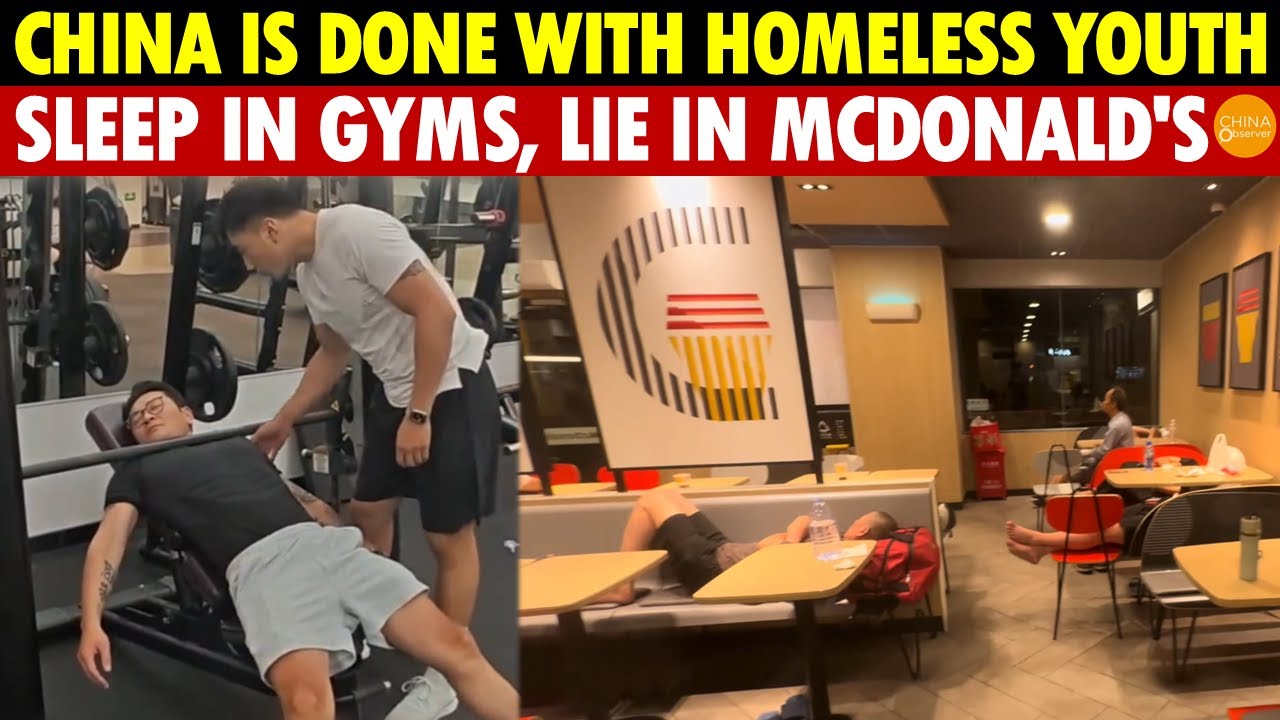 China Is Done, as Unemployed Youth Turn Homeless, Sleeping in McDonald’s and Foraging for Scraps