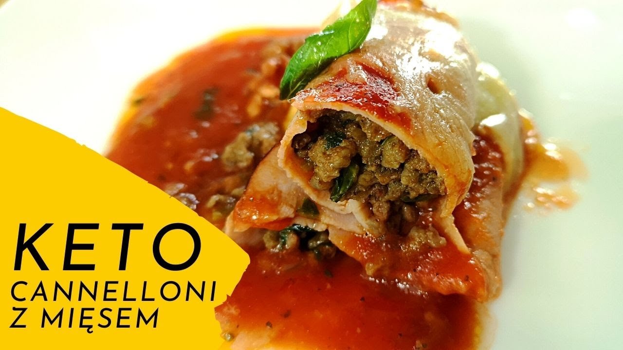КЕТО каннеллони с мясом