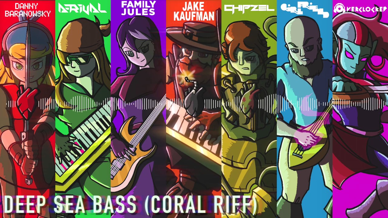 Crypt of the NecroDancer: Deep Sea Bass (Coral Riff) All Characters MEGAMIX