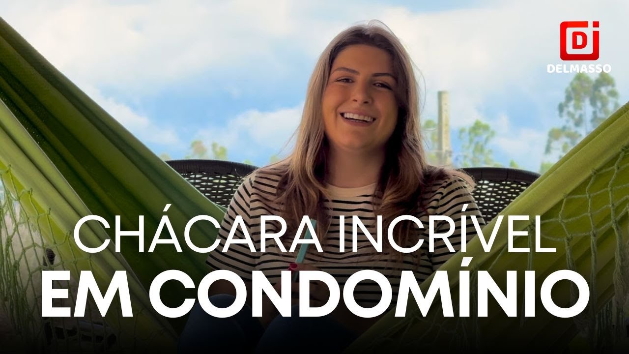 Linda chácara em condomínio fechado com vista maravilhosa em Ibiúna!