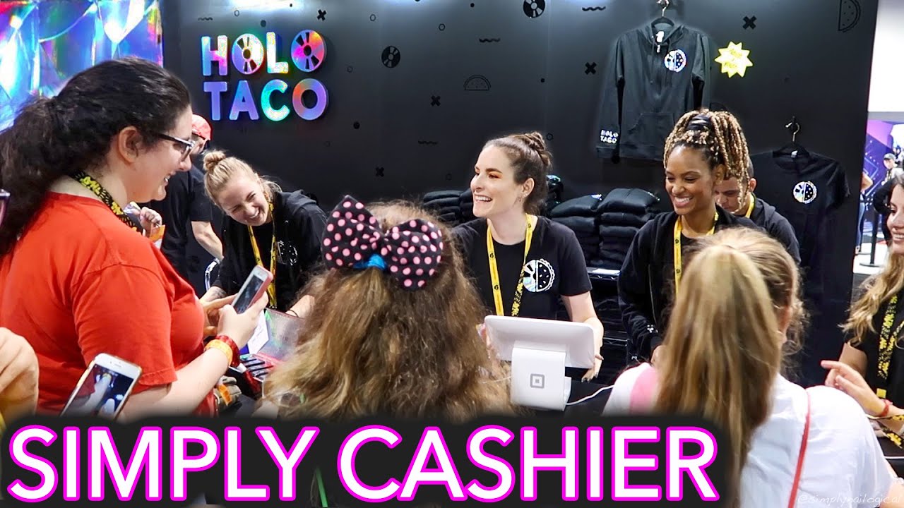 I worked at my Holo Taco booth | VidCon 2019