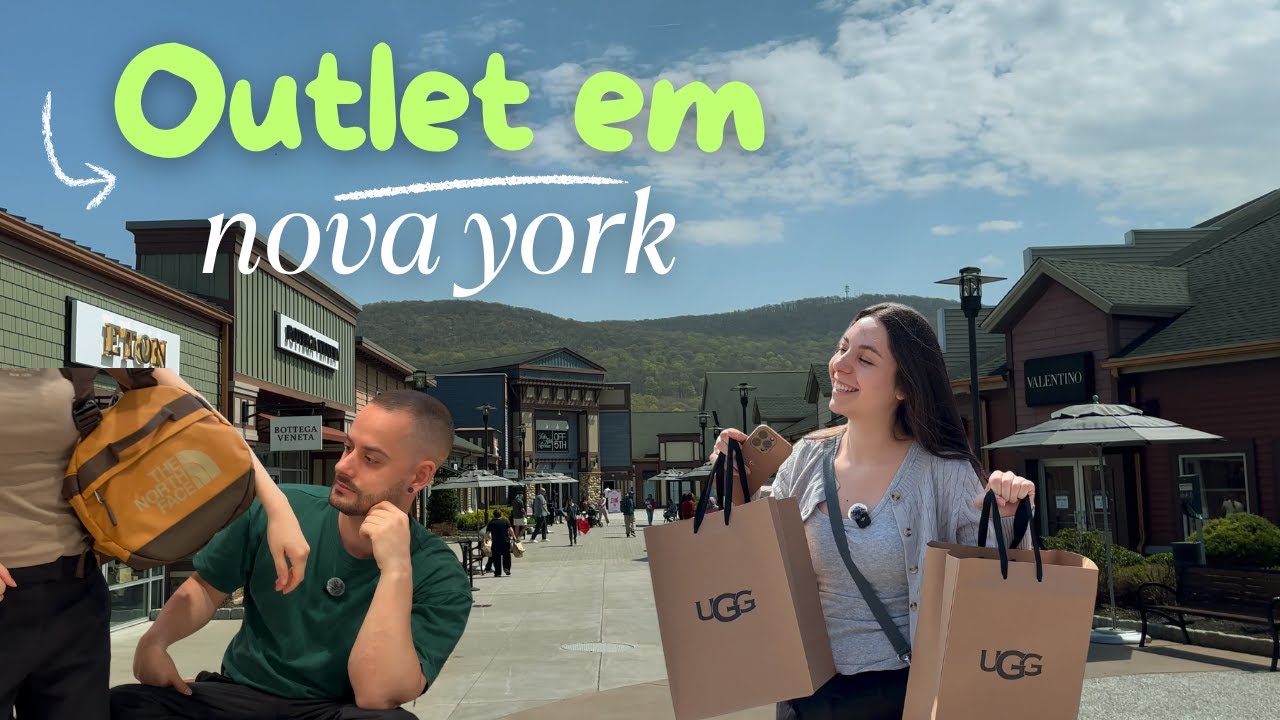 Visitamos a maior e mais famosa Outlet de Nova York + Compras