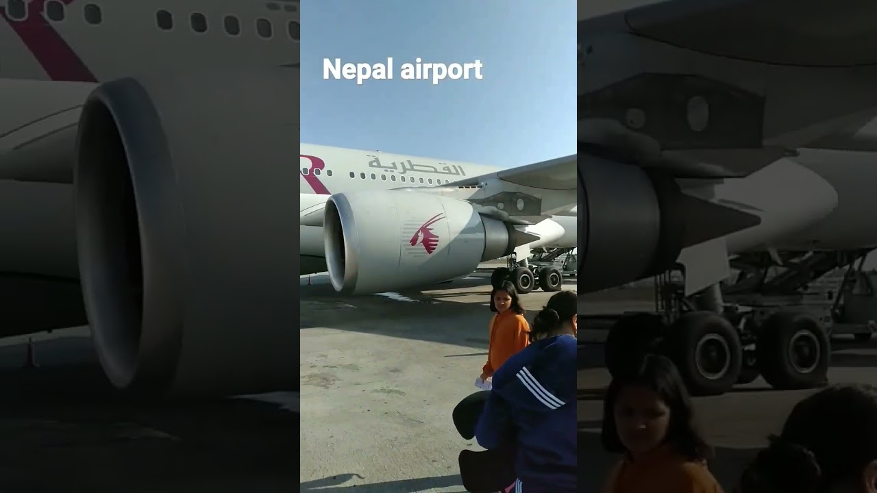 NEPAL  kathmandu to DoHa QATAR  AIRWAYS TRAVELLING VLOGS