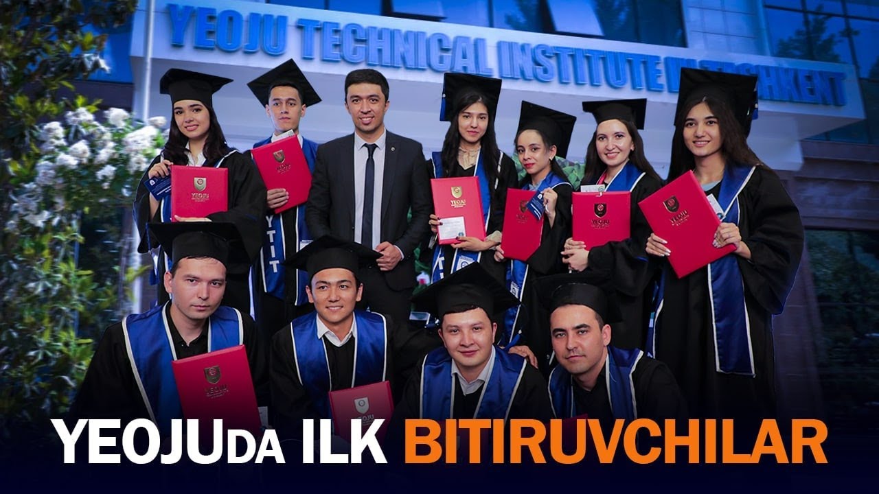 YODJU texnika instituti ilk talabalariga diplomlarni topshirdi