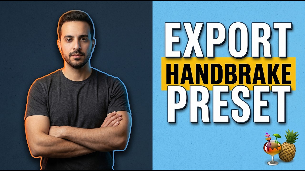 How To Export HandBrake Preset (Easy Guide)