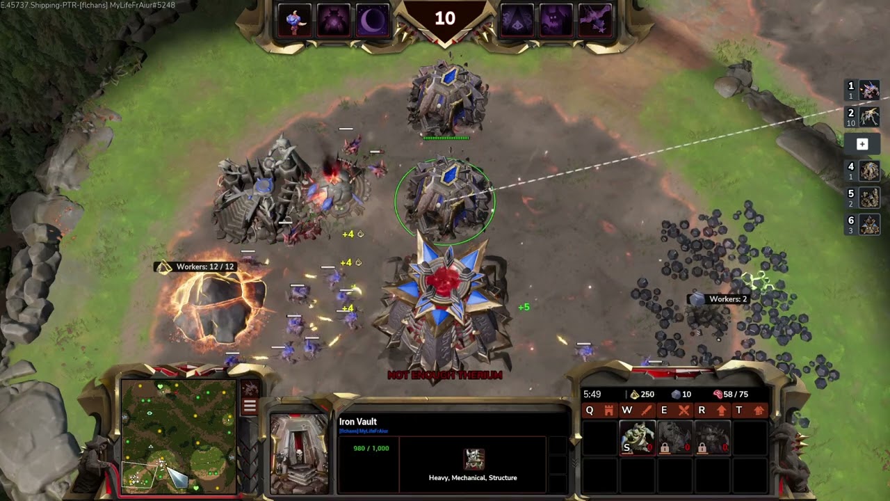 Inferno vs Vanguard, vs itsMerikh on stream, many dropss 1600mmr ladder stormgate #sub