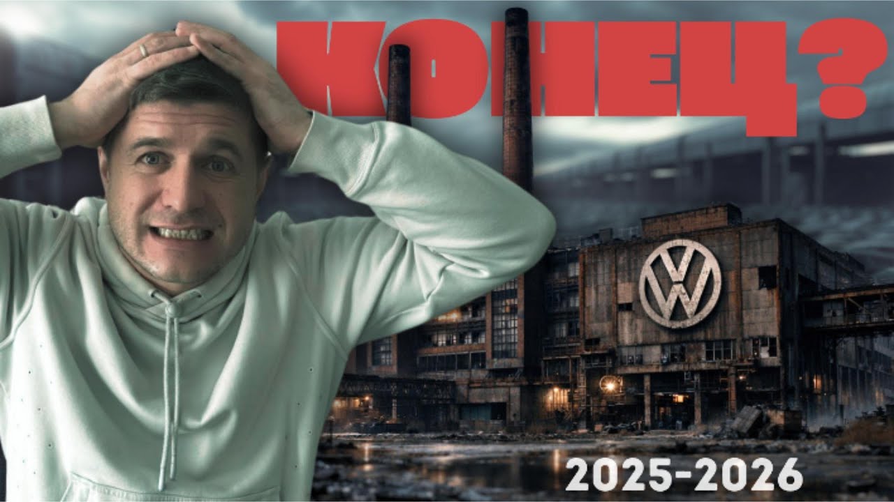 Крах Volkswagen 2025-2026: Закрытие заводов и конец эпохи? Почему всё рушится?