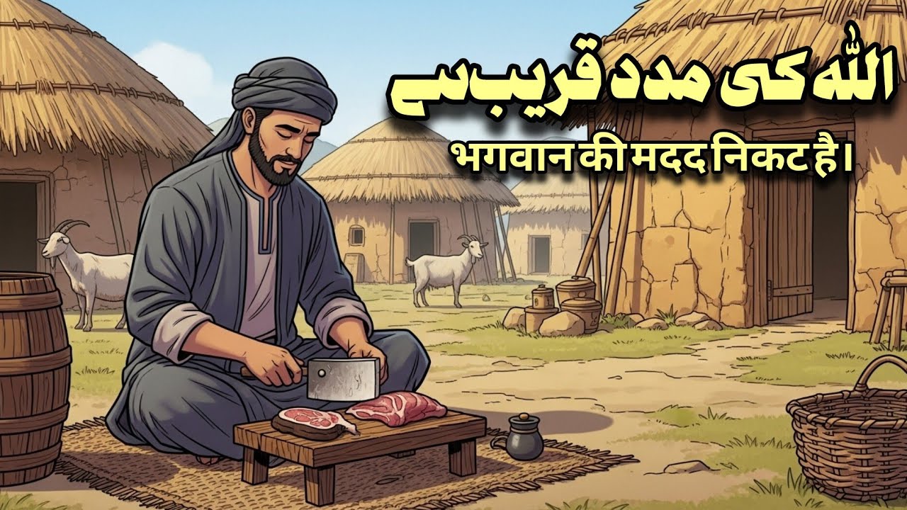 Nek Qasai Ki Kahani | Qahat, Sabr Aur Barkat | Islamic Story in Urdu