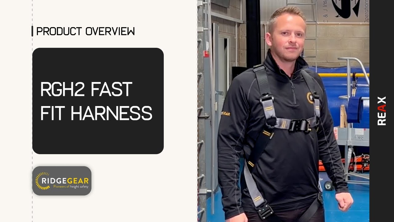 RGH2 FAST FIT Harness | Ridgegear | Quick, Secure & Versatile Fall Protection | Product Overview