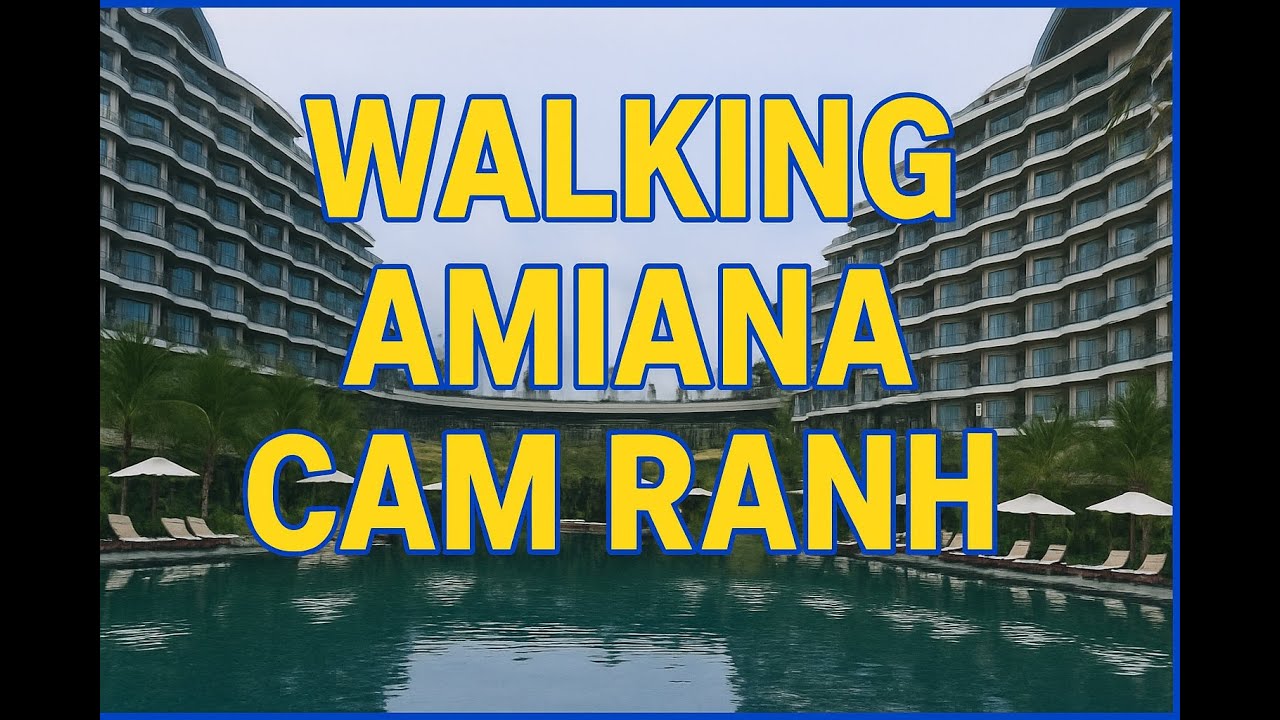 Walking Amiana Resort Cam Ranh Nha Trang 베트남 나트랑 아미아나 깜란 리조트 둘러보기