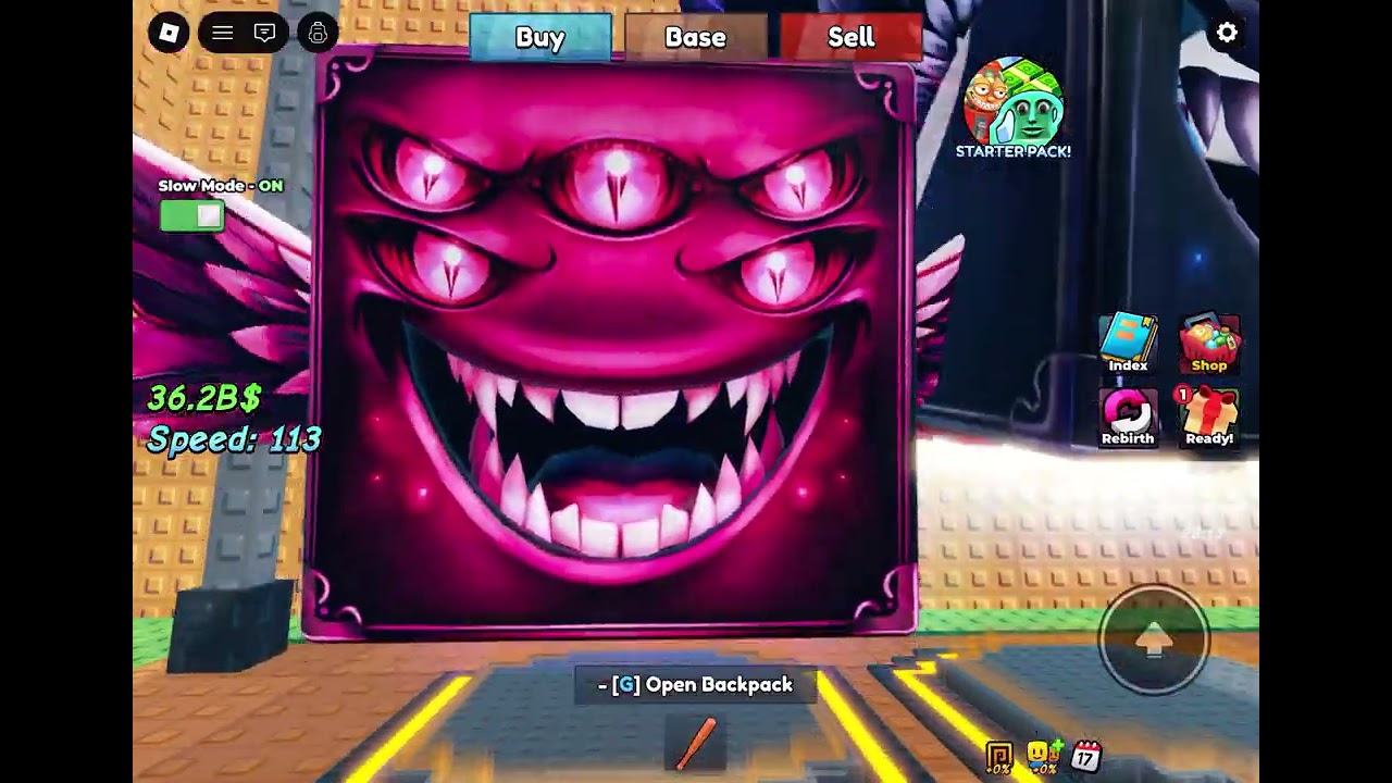 Playing escape worm for lucky blocks I GOT TOC TOC