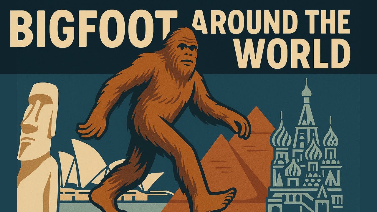 Bigfoot Around the World: Yeti, Yowie and Other Legends for Kids