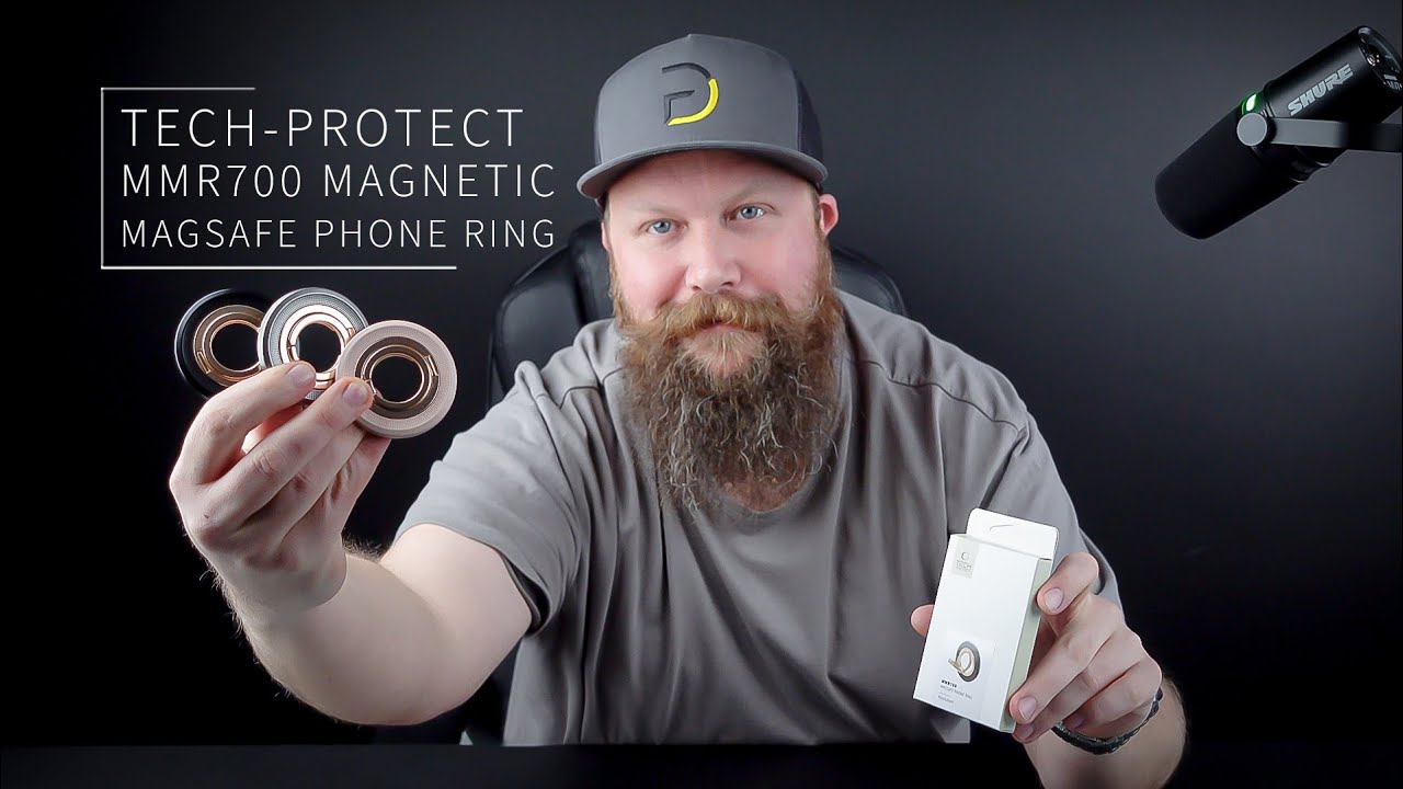 Najładniejsze i Najfajniejsze Uchwyty Magnetyczne na Palec od Tech-Protect - MMR700 Phone Ring