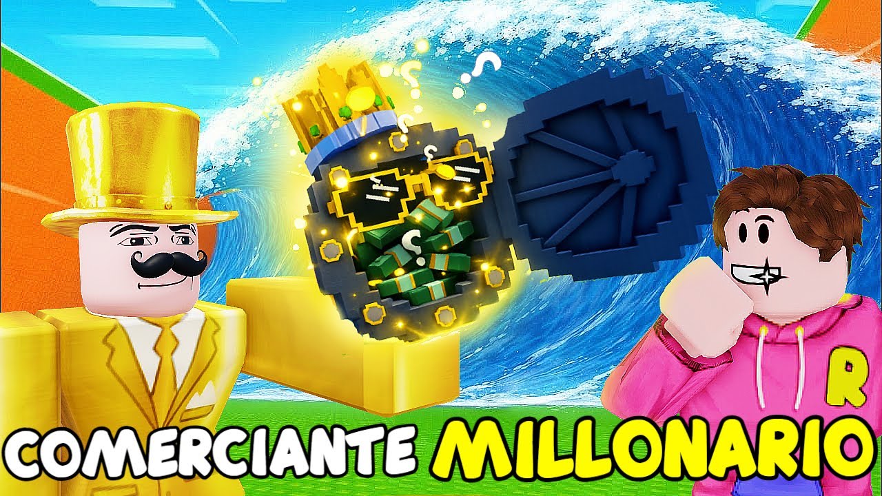 EL COMERCIANTE MÁS RICO de Brainrots nos PAGÓ con cosas ROTAS 😈💸