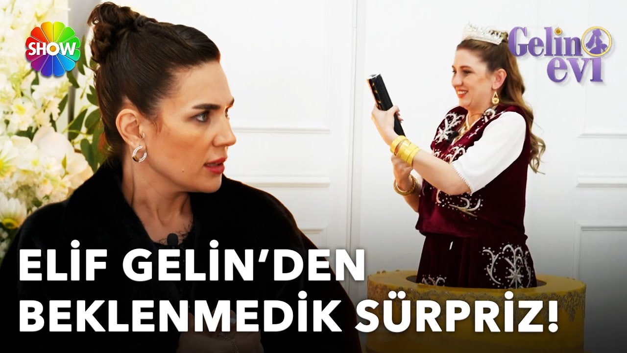 Gelinler, pastadan çıkan Elif Gelin karşısında neye uğradığını şaşırıyor! | Gelin Evi 1645. Bölüm