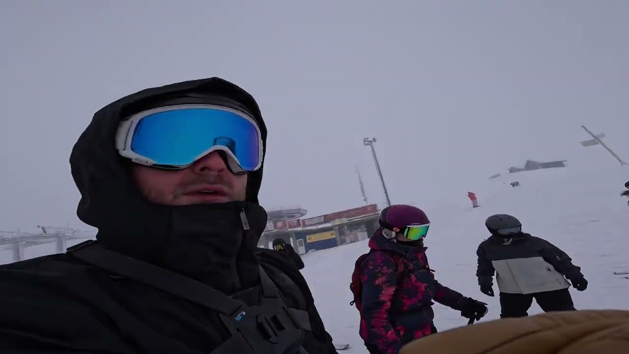 Kopaonik - Dec 25, 2025 - Several paths down from Pancicev Vrh (slope 9)
