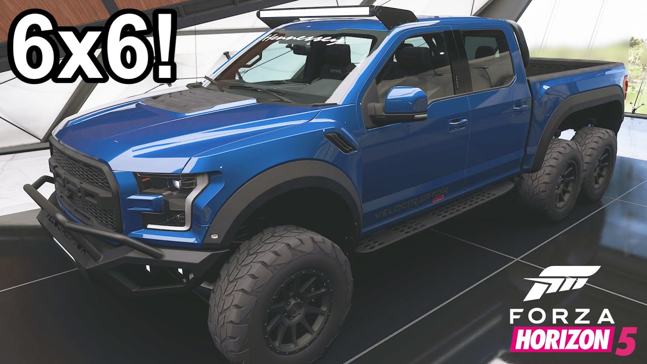 Forza Horizon 5 — настройка Ford Raptor 6x6