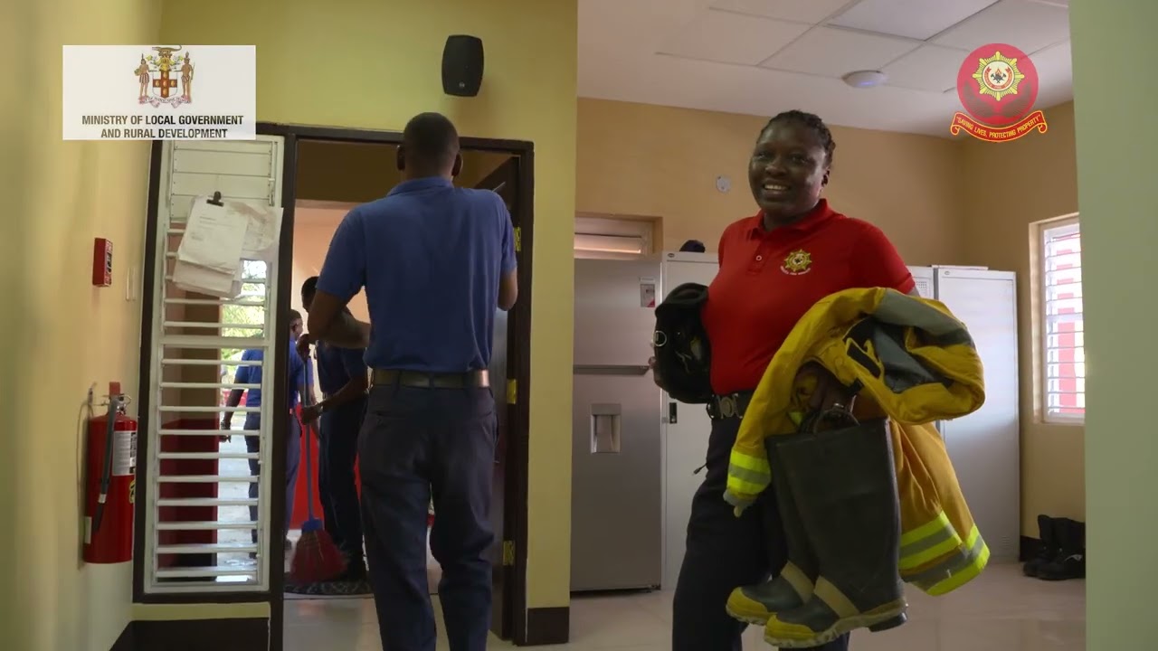 Official opening of the Port Maria Fire Station