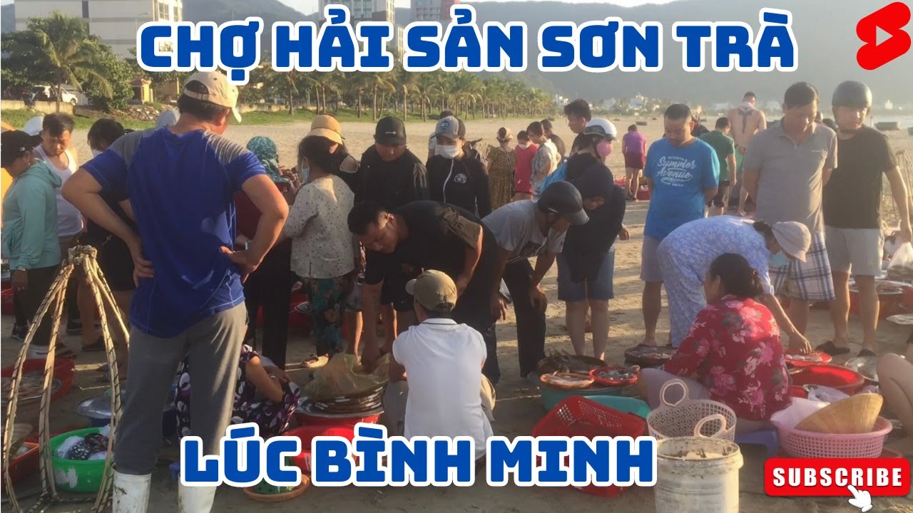 SƠN TRÀ ĐÀ NẴNG - CHỢ HẢI SẢN LÚC BÌNH MINH