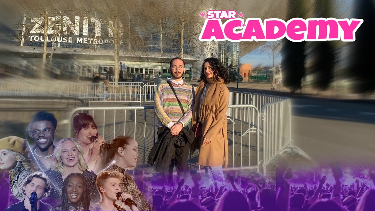 • VLOG FR • Je vais VOIR la STAR ACADEMY en TOURNÉE • (j’arrive à les rencontrer ) 🎤 ⭐️