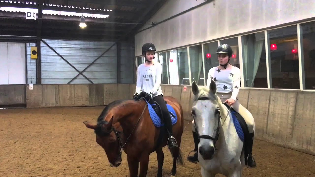 Met Esmee mee naar haar manege.