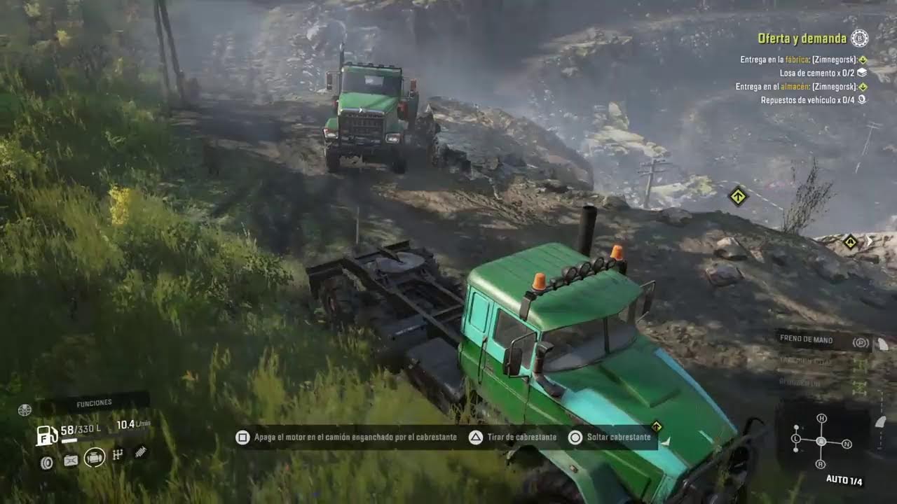 Snowrunner PS4 Logitech - Taymir | Taladro petrolero | V83