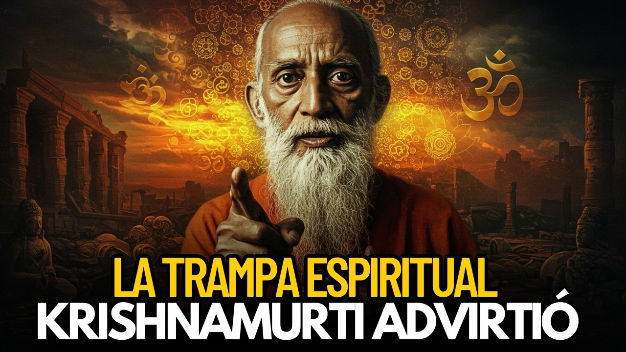 Krishnamurti Advirti&oacute; del Mayor Enga&ntilde;o Espiritual | Y Lo Est&aacute;s Viviendo Hoy